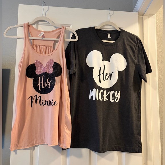 Disney Shirts His Minnie and Her Mickey Couple Shirts - Picture 2 of 9